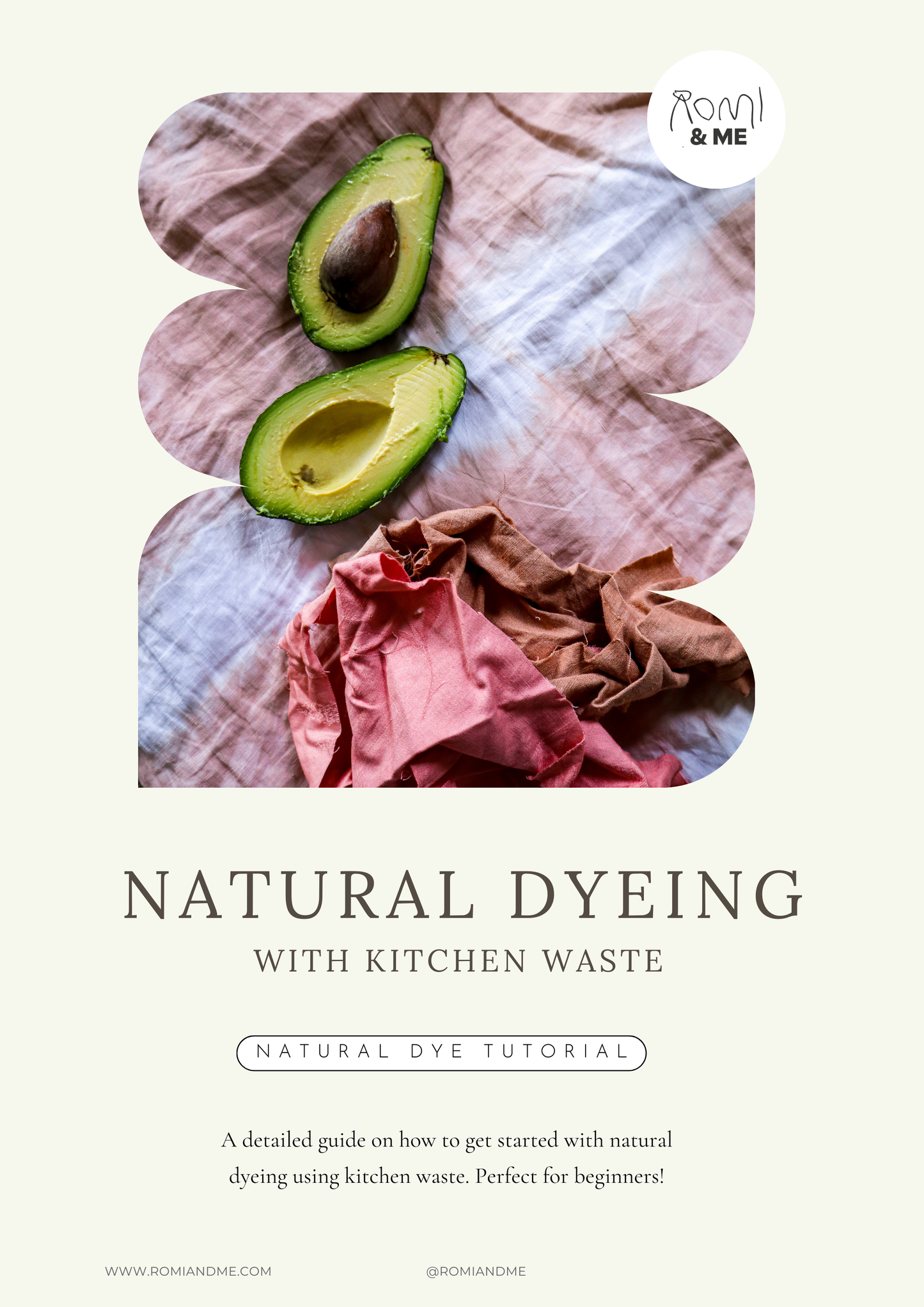 Natural Dyeing with Kitchen Waste - Natural Dye Tutorial