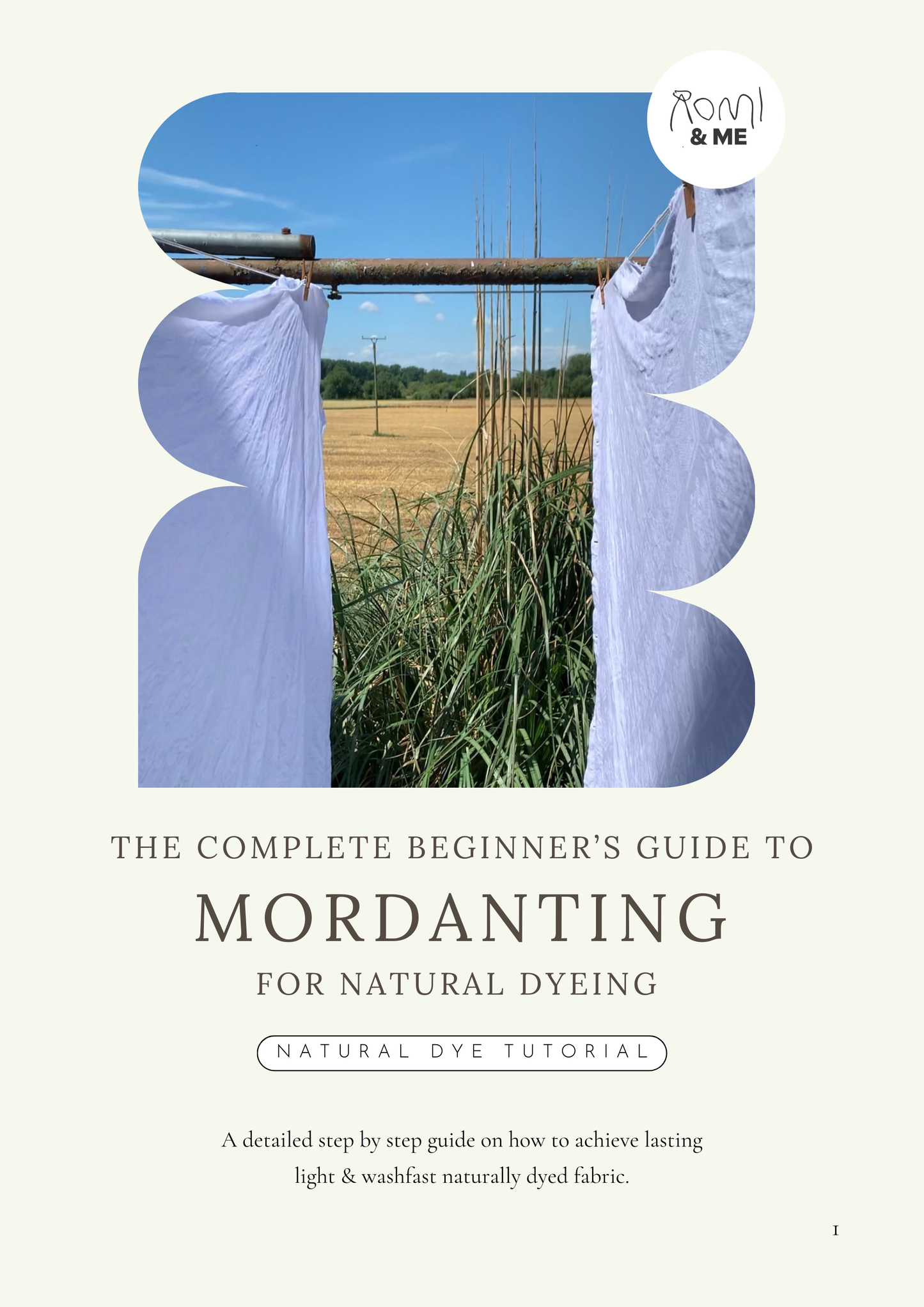 The Complete Beginners Guide to Mordanting for Natural Dyeing - Natural Dye Tutorial