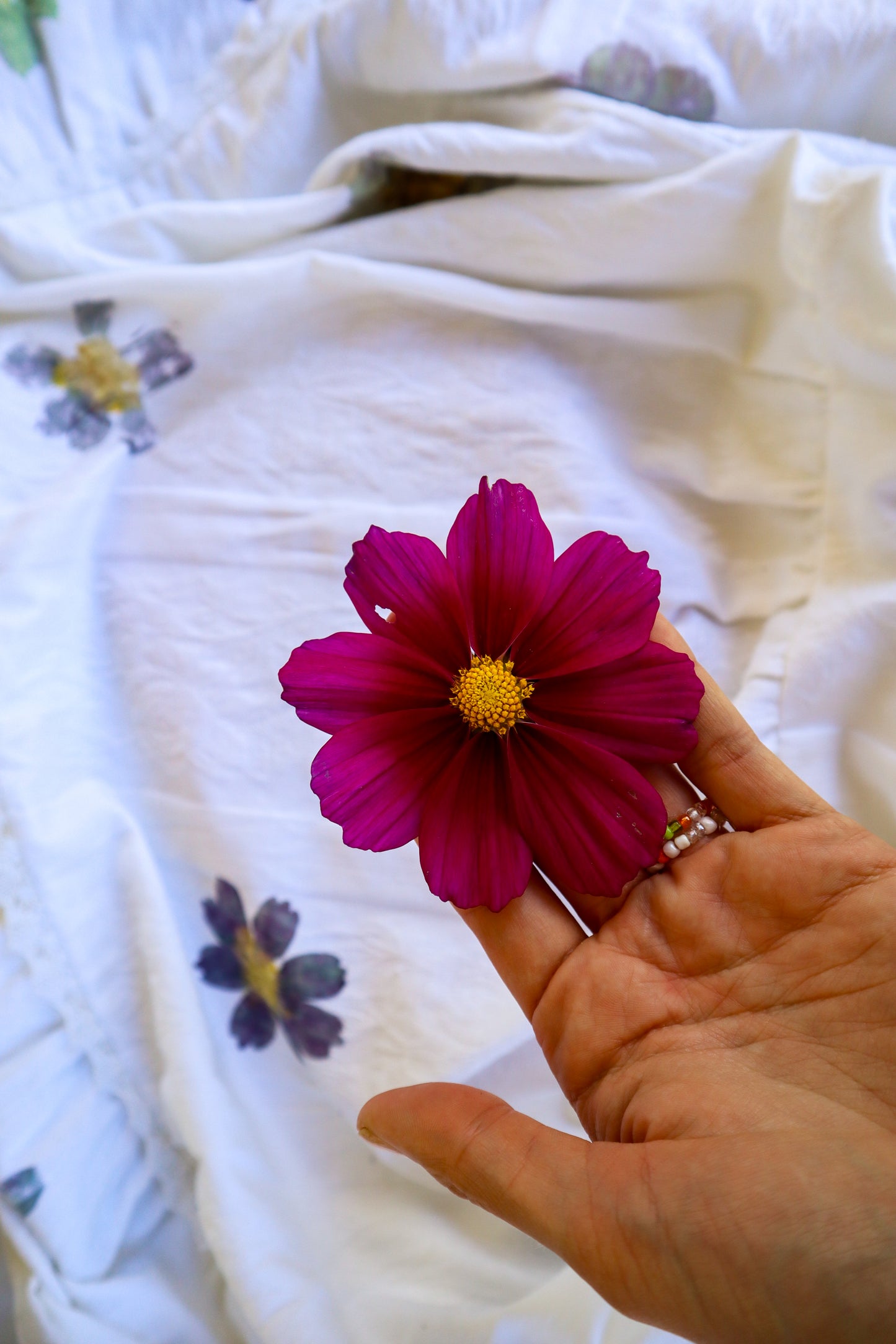 Flower & Leaf Hammering - Natural Dye Tutorial