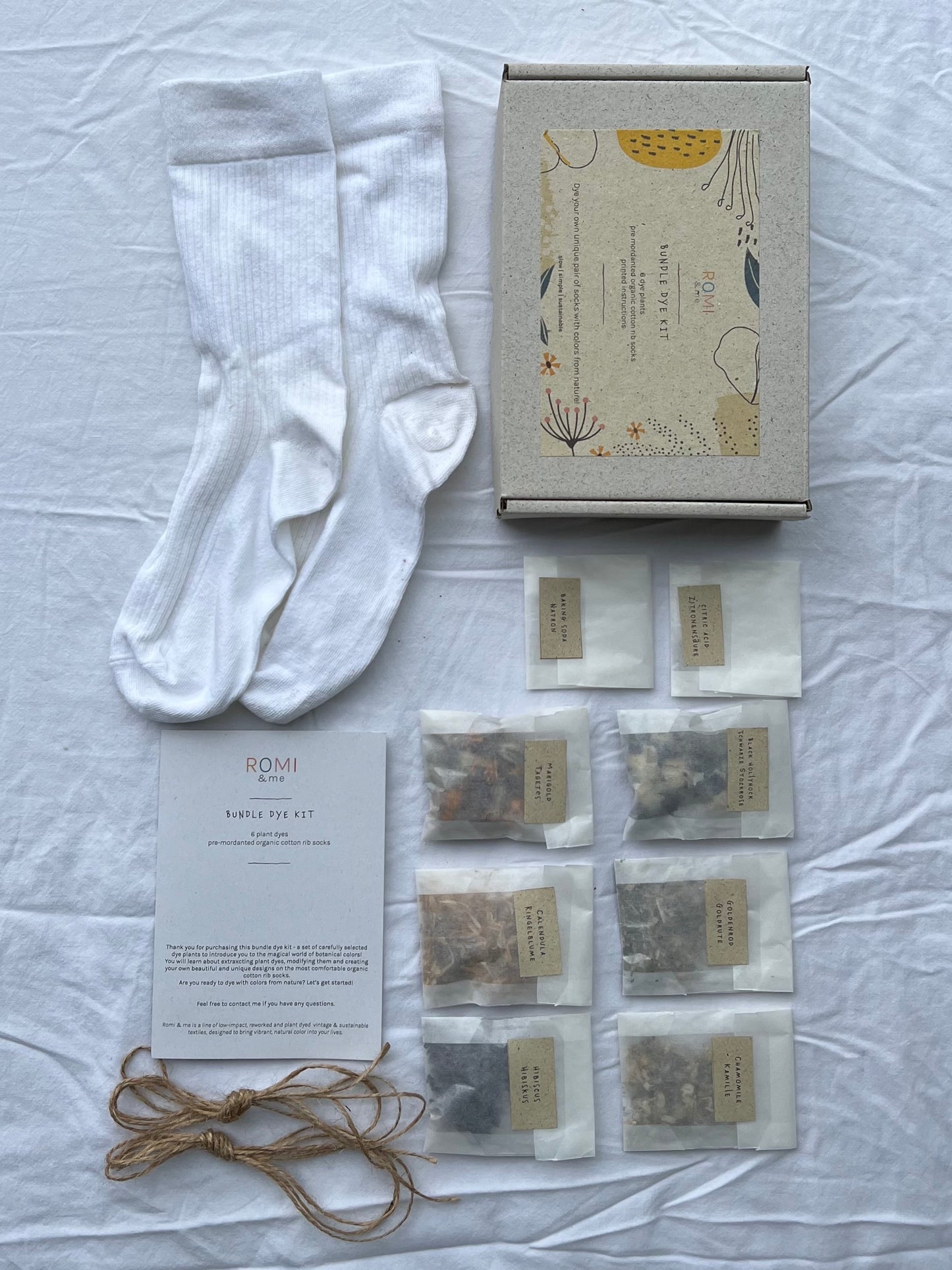 Natürliches Färbe Kit *SOCKEN*