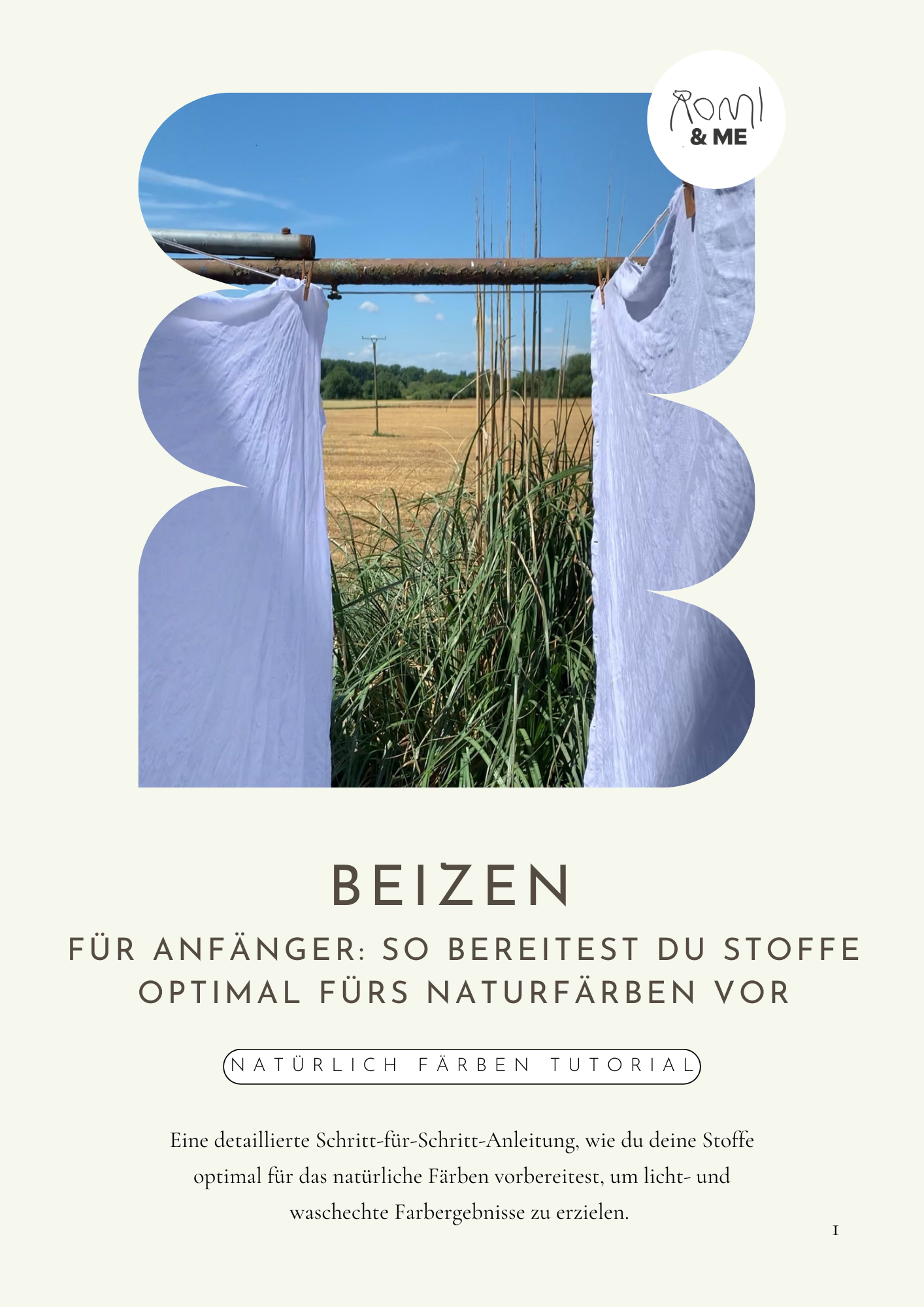 Beizen  für Anfänger: So bereitest du Stoffe optimal fürs Naturfärben vor - Natürlich Färben Tutorial Deutsch